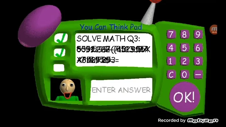 I found the answer to the impossible question on Baldi's Basics! (READ DESCRIPTION)