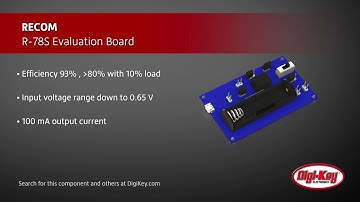 RECOM R78-S Evaluation Board | Digi-Key Daily