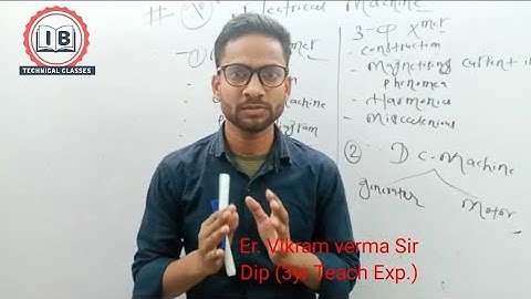 Electric Motors And Transformer || 3rd Sem||Diploma In Electrical Engg. || 7488349472 @IB Technical.