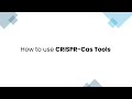 How to use CRISPR-Cas Tools in Photo51
