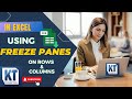 How to Freeze Multiple Rows or Columns in Excel Using Freez Panes #knowledgetheme #microsoft #excel