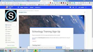 Google Forms in Schoology