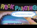 Posca pen sunset tutorial