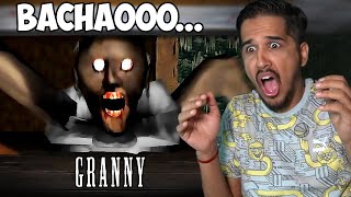 Granny Almost Gives Me Heart Attacked || Finally AmitBhai Escape From Granny Secret Door