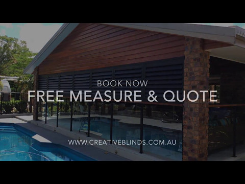 External Matte Black Aluminium Shutters Eltham Creative Blinds and Awnings