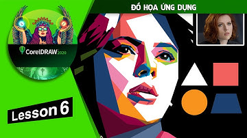 CorelDRAW | Lesson 6 | Công cụ Rectangle, Ellipse, Polygon tool, Common shapes