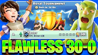 30-0 ROYAL TOURNAMENT - Clash Toyale