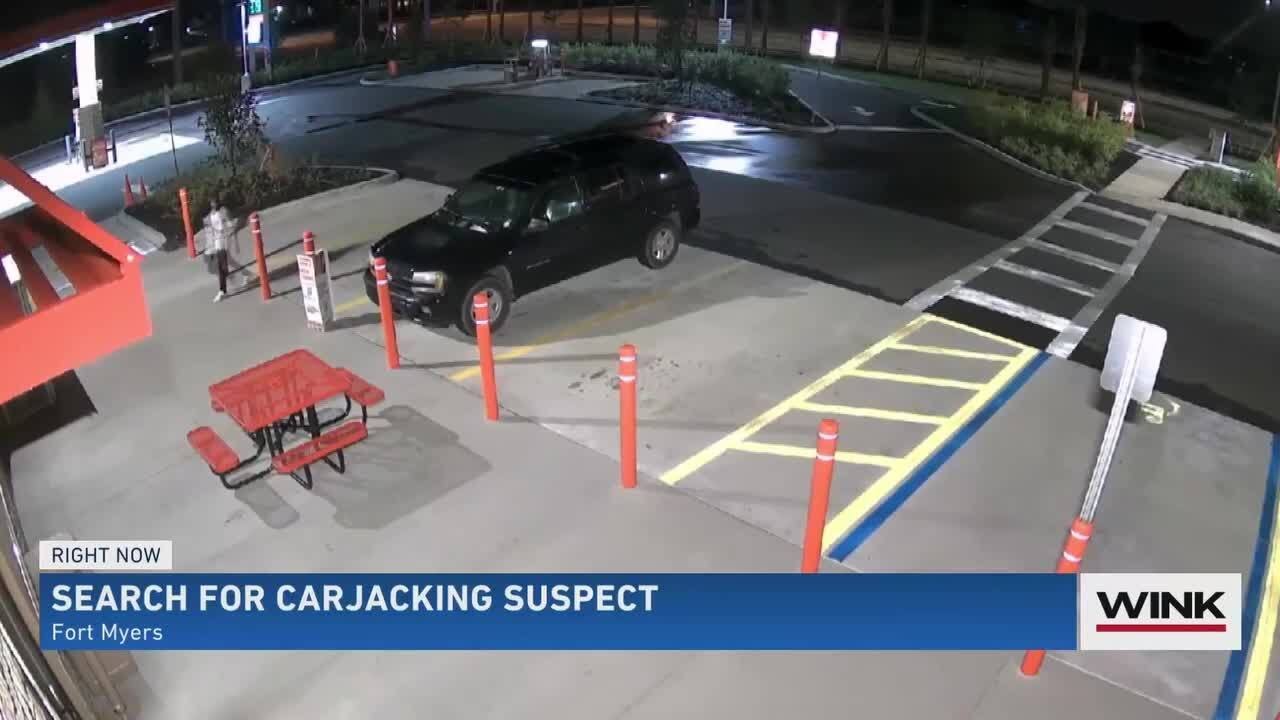 Fort Myers police seek armed carjacking suspect - YouTube