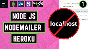 DEPLOY Nodejs API On Heroku : Sending Emails with Nodemailer