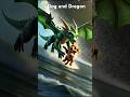 Dog and dragon #shorts