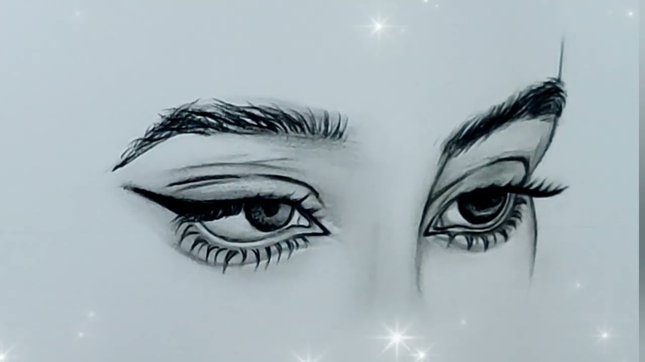 Beautiful eyes - Diya vassa - Drawings & Illustration, Childrens Art,  Fashion - ArtPal