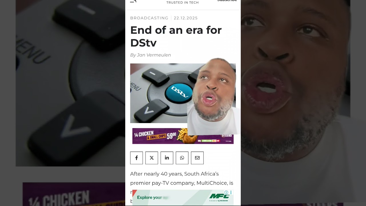 THE FALL OF DSTV