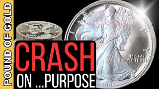 Are they CRASHING silver ON PURPOSE ? Here’s why…