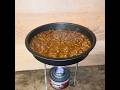Emergency stove sloppy Joes #campfire #outdoorcooking