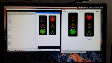 Run Traffic Lights on iOS and Python/Raspberry pi