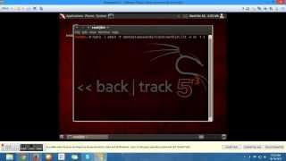 Backtrack hydra tool