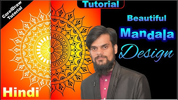 Beautiful mandala design coreldraw tutorial by trbahadurpur