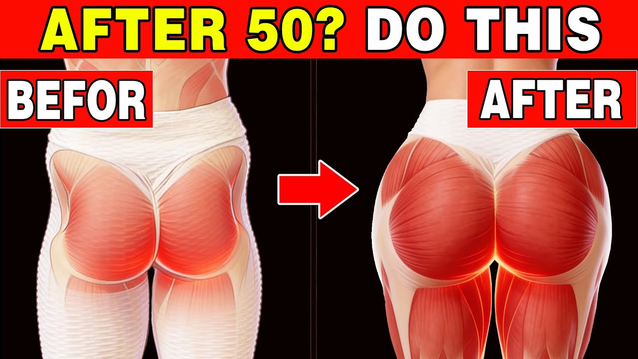 Over 50? 2 Essential Exercises to Quickly Build Stronger Glutes | Senior Wellness