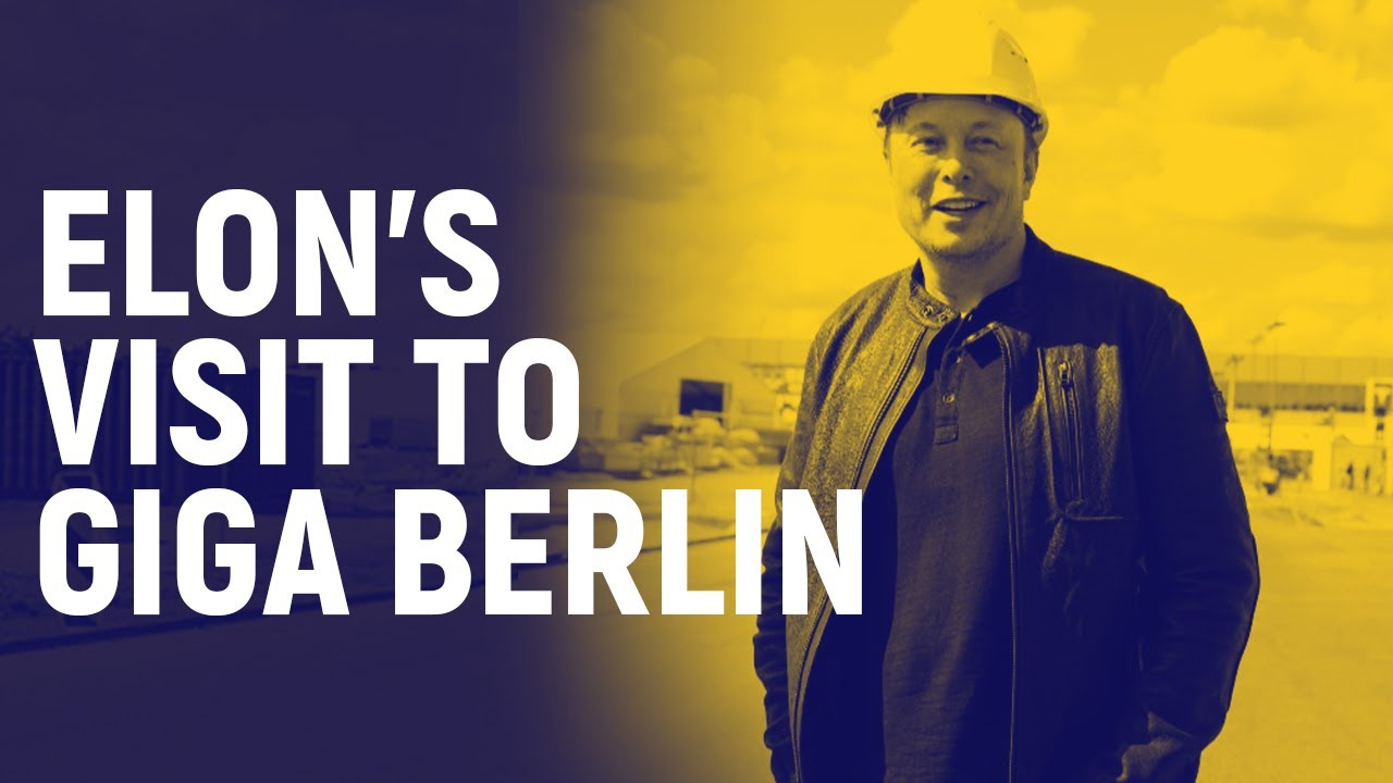 Elon Musk visits Gigafactory Berlin in Germany | News Shorts