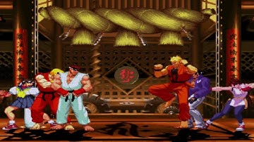 Capcom Vs SNK Universe (3v3 Tag) Tigers and Dragons