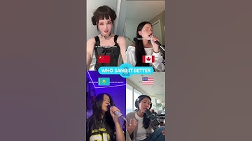 Thumbnail of Who sang it better - What It Sounds Like - KPop Demon Hunters #cover #kpopdemonhunters #songcover