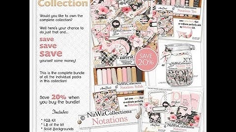 Notations Collection Video Digital Kit Release | Nitwit Collections™