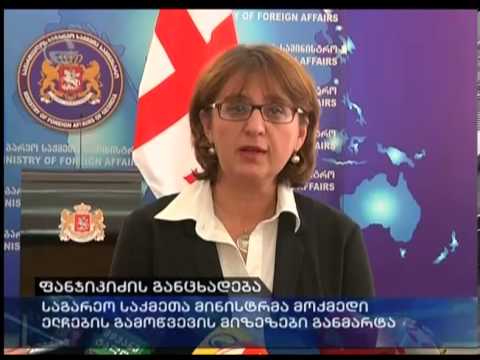 მაია ფანჯიკიძე ელჩებზე საუბრობს