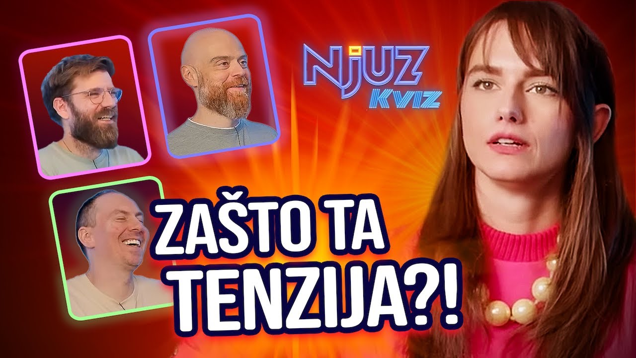 Sve je bilo super, A ONDA JE USLEDILO OVO PITANJE... | Njuz Kviz EP34