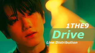 1THE9 (원더나인) - Drive Line Distribution