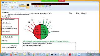 Advanced Java - Chapter Multi Threading(Episode 11 part 2/2 - Thread Synchronization PROGRAMS)