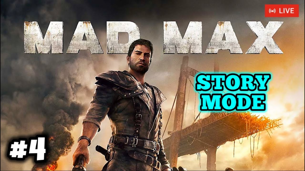 🔴 Mad Max - Story Mode (Full Game, Walkthrough, Gameplay) LIVE