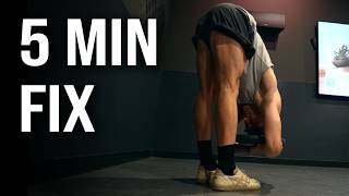 How to fix tight hamstrings permanently