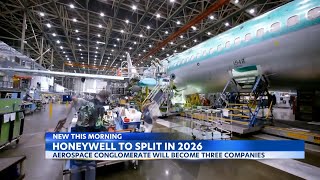 Honeywell to split into three companies by 2026