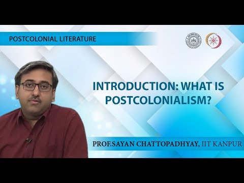 Lecture 01 - Introduction: What is Postcolonialism?