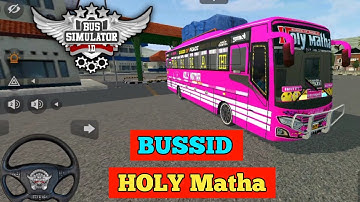 Holy Matha Jetbus Bus in Bussid | Bus Simulator Indonesia | Android Gameplay |Video KN GAMERZ