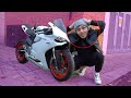 شرينا أرخص دوكاتي فالعالم 😯 - The world’s cheapest Ducati Panigale 899cc 🔥