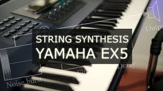 Karplus-Strong synthesis on the Yamaha EX5 - creating plucked string sounds out of noise Wealth