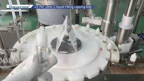 10mL E-liquid Filling capping line | bottle filling machine chubby gorilla