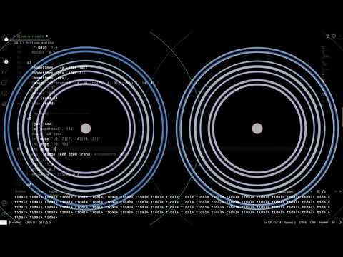 Live Coding with TidalCycles + TouchDesigner