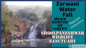 Zarwani waterfall Rajpipla gujrat /Statue of unity to zarwani fall/Shoolpaneshwar wildlife sanctuary