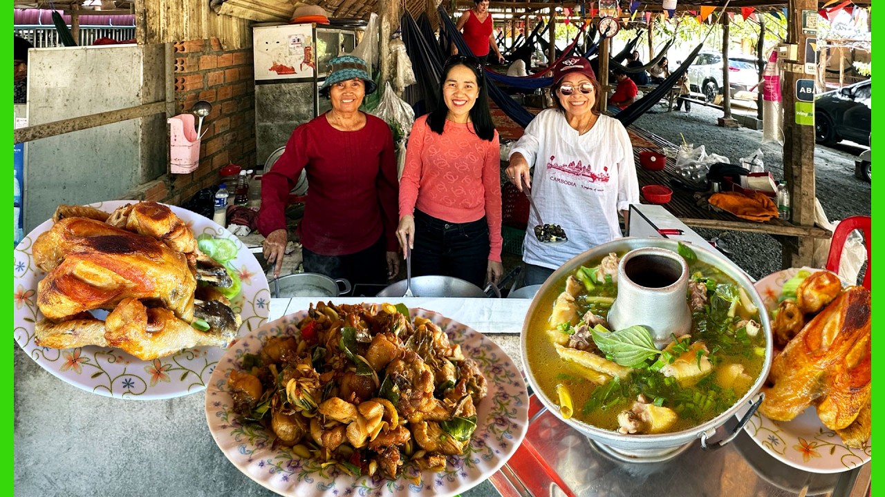 បាយថ្ងៃត្រង មាន់ស្រែធ្វើម្ហូបដោយខ្លួនឯងតាមចិត្ត ភ្នំរាបជាកន្លែងល្បីកាលពី២ទសវត្សរ៍ មុន