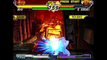CAPCOM VS SNK 2 - E. RYU VS SHIN AKUMA