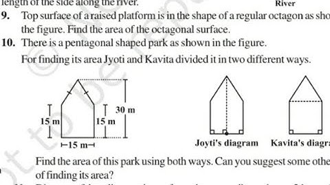 Q.10 | ex 9.1 | Mensuration | Class 8th |Maths #ncert