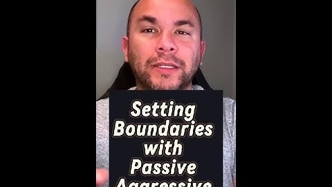 Grenzen stellen: omgaan met passief-agressief gedrag
