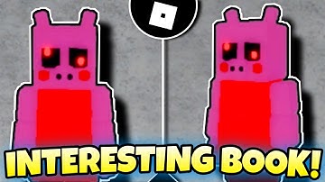 How To Get ‘‘INTERESTING BOOK...’’ BADGE + DIZZY PIGGY MORPH | Piggy RP [W.I.P] Roblox