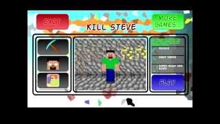 KILL STEVE ANDROID GAME (Minecraft Steve killer) screenshot 3
