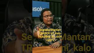 Bennix Mantan trader profesional, Kalo TRADING itu JUDI 1000%