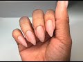 Hard Gel Rebalance on Natural Nails