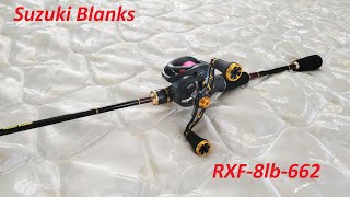 Самодельный кастинг на бланке Suzuki Blanks RXF-8lb-662