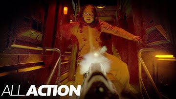 Doom (2005) First Person Shooter Sequence | All Action